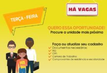 Confira as vagas de emprego para esta terça-feira (03)