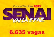 Inscrições abertas para 6.635 vagas em Cursos Técnicos do SENAI na Bahia