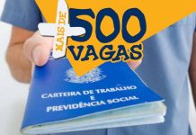 Empresas tem 500 vagas de emprego disponíveis hoje