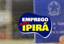 Com salários de R$1.250, empresa oferece 04 vagas de emprego para vendedor, em Ipirá